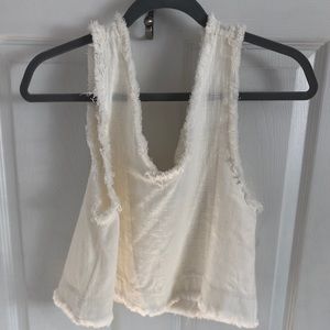 Lose denim urban top.